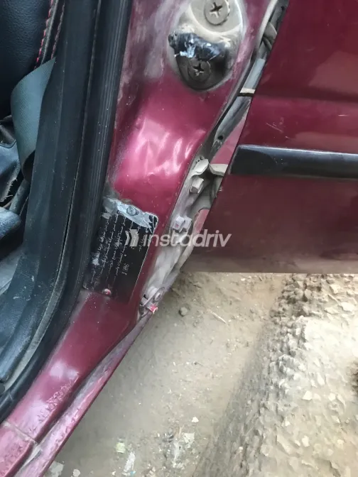 هيونداي اكسيل 1996 أبيض مستعملة للبيع - 9