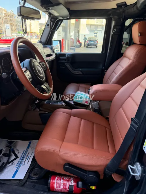 جيب رانجلر 2013 أبيض مستعملة للبيع - 9