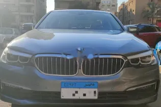 بي ام دبليو 520 2019 فضي مستعملة للبيع