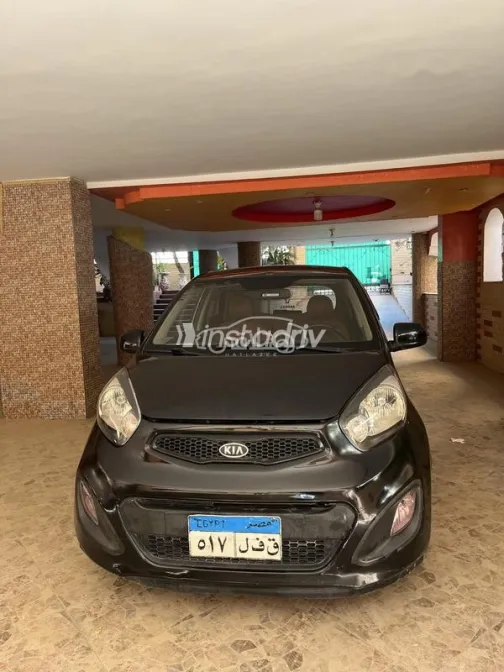Kia Picanto 2012 Black Used for Sale - 1