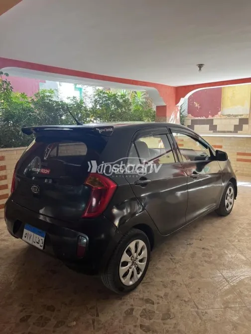 Kia Picanto 2012 Black Used for Sale - 3