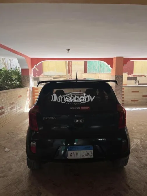 Kia Picanto 2012 Black Used for Sale - 4