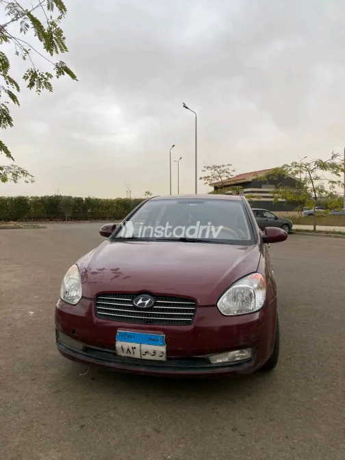 هيونداي اكسنت 2009 أبيض مستعملة للبيع - 4