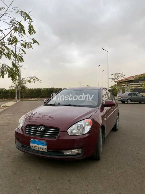 هيونداي اكسنت 2009 أبيض مستعملة للبيع - 8