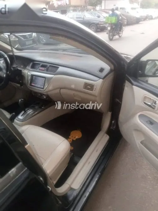 ميتسوبيشي لانسر 2007 أسود مستعملة للبيع - 7