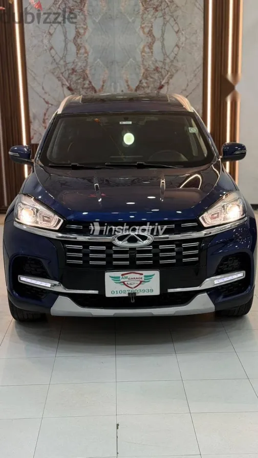 شيرى تيجو 2022 أزرق غامق مستعملة للبيع - 2