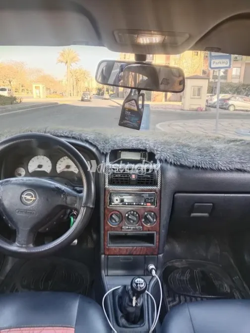 اوبل أسترا 2001 رمادي غامق مستعملة للبيع - 5