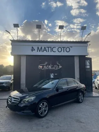 مرسيدس E 180 2016 أسود مستعملة للبيع