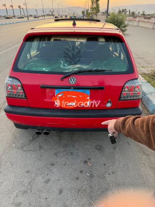 فولكس فاغن جولف 3 1993 أبيض مستعملة للبيع - 2