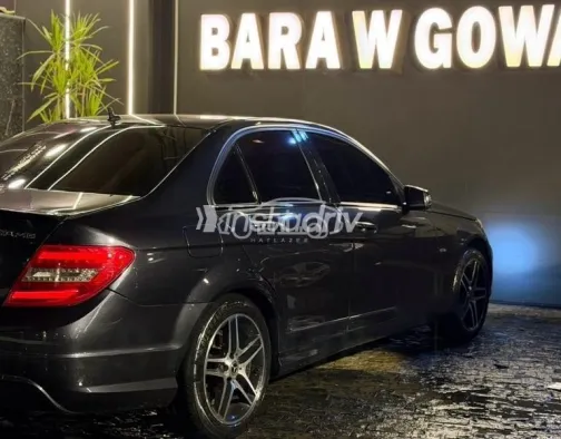 مرسيدس C 180 2012 رمادي مستعملة للبيع - 3