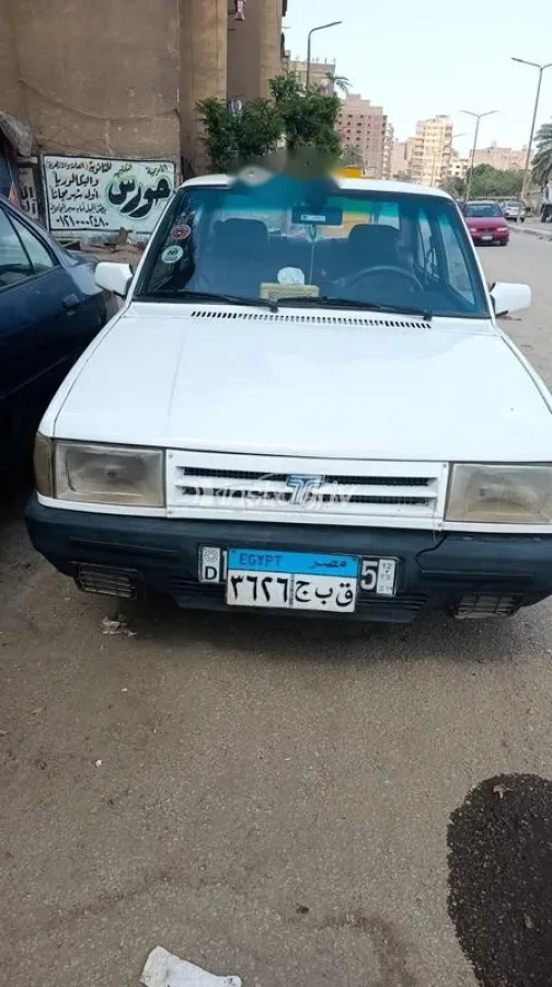 فيات شاهين 1998 أبيض مستعملة للبيع - 3