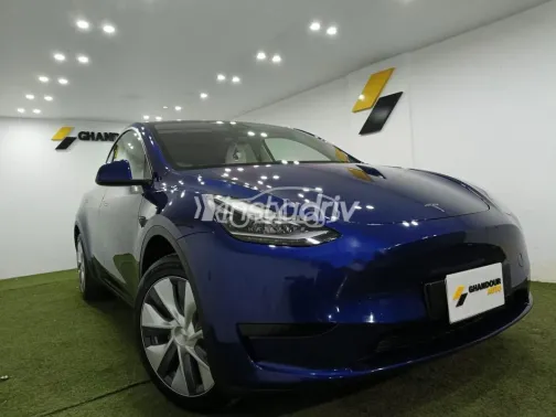 تسلا Model Y 2024 أزرق غامق مستعملة للبيع - 2
