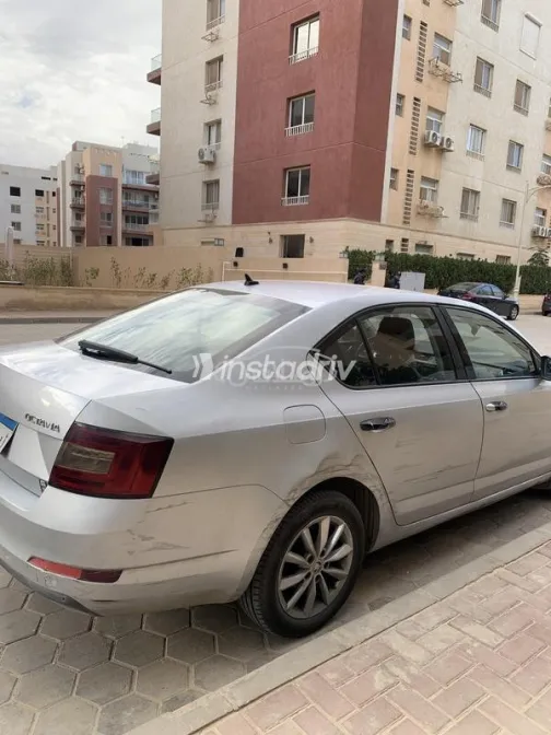 سكودا اوكتافيا A7 2016 فضي مستعملة للبيع - 3