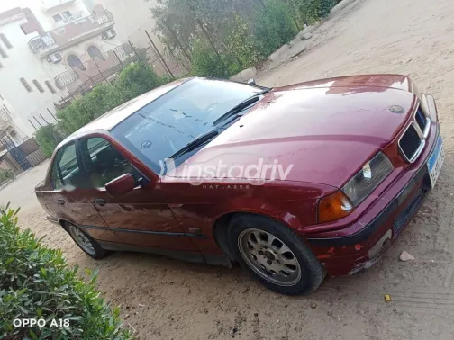 بي ام دبليو 316 1994 أحمر غامق مستعملة للبيع - 4