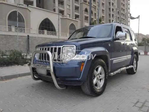 جيب شيروكي 2009 رمادي مستعملة للبيع - 1