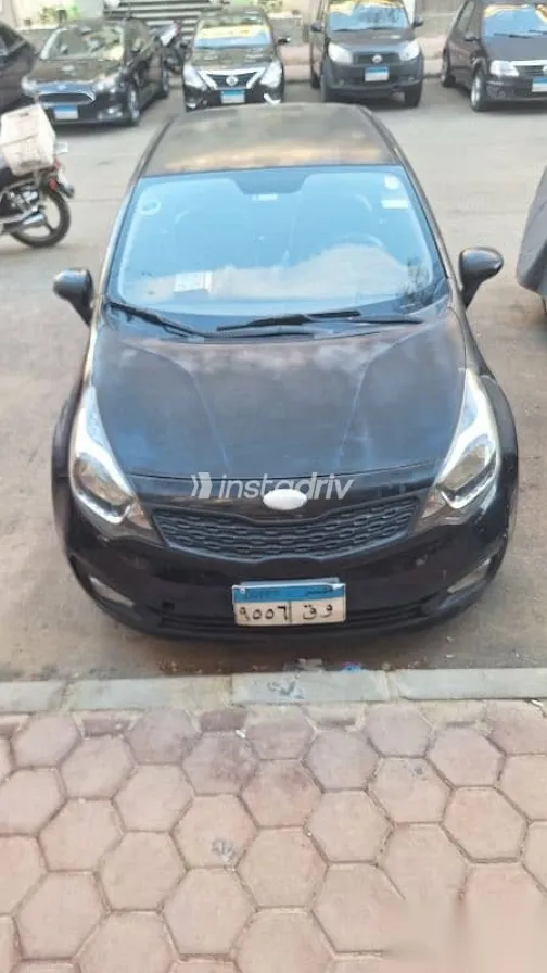 Kia Rio 2014 Black Used for Sale - 4