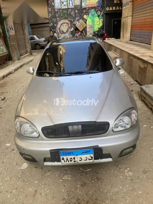 دايو لانوس 2006 فضي مستعملة للبيع - 1