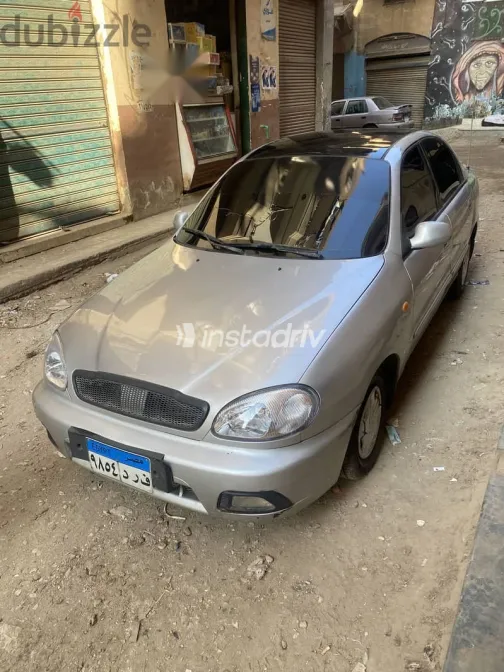 دايو لانوس 2006 فضي مستعملة للبيع - 2