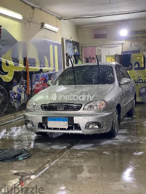 دايو لانوس 2006 فضي مستعملة للبيع - 6