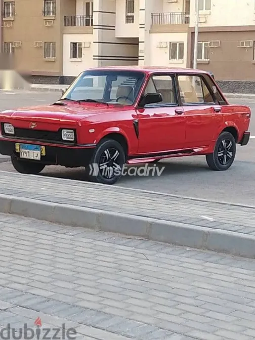 فيات 128 1991 أحمر مستعملة للبيع - 3
