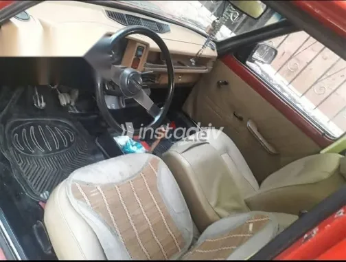 فيات 128 1991 أحمر مستعملة للبيع - 4