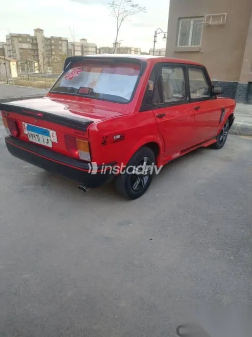 فيات 128 1991 أحمر مستعملة للبيع - 7