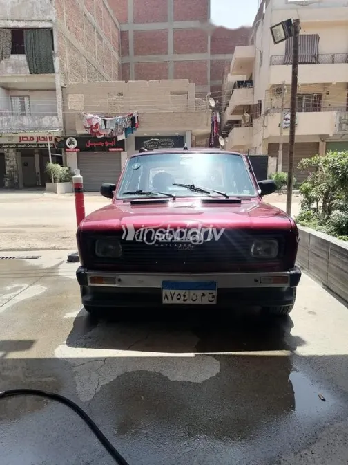 فيات 128 1985 أحمر مستعملة للبيع - 7