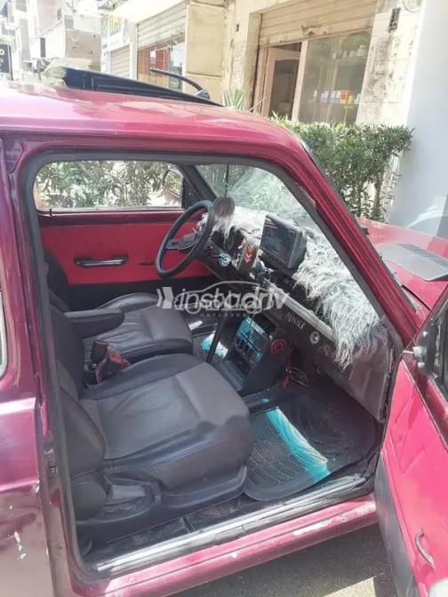 فيات 128 1985 أحمر مستعملة للبيع - 9