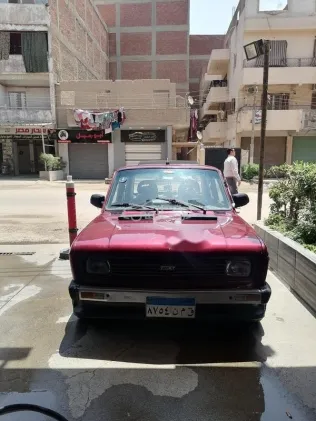 فيات 128 1985 أحمر مستعملة للبيع