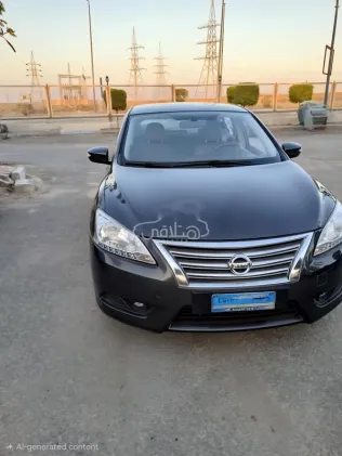 نيسان سنترا 2019 رمادي غامق مستعملة للبيع