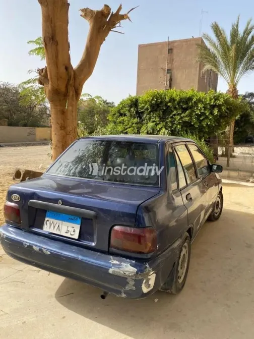 كيا برايد 2000 أزرق غامق مستعملة للبيع - 3