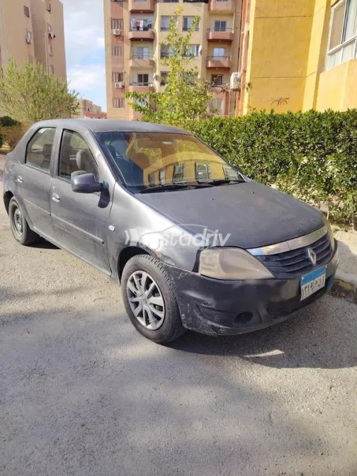 Renault Logan 2010 Black Used for Sale - 2