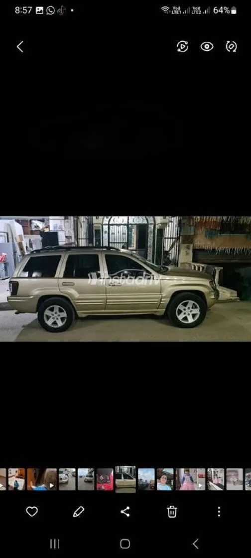 Jeep Grand Cherokee 1999 Gold Used for Sale - 3