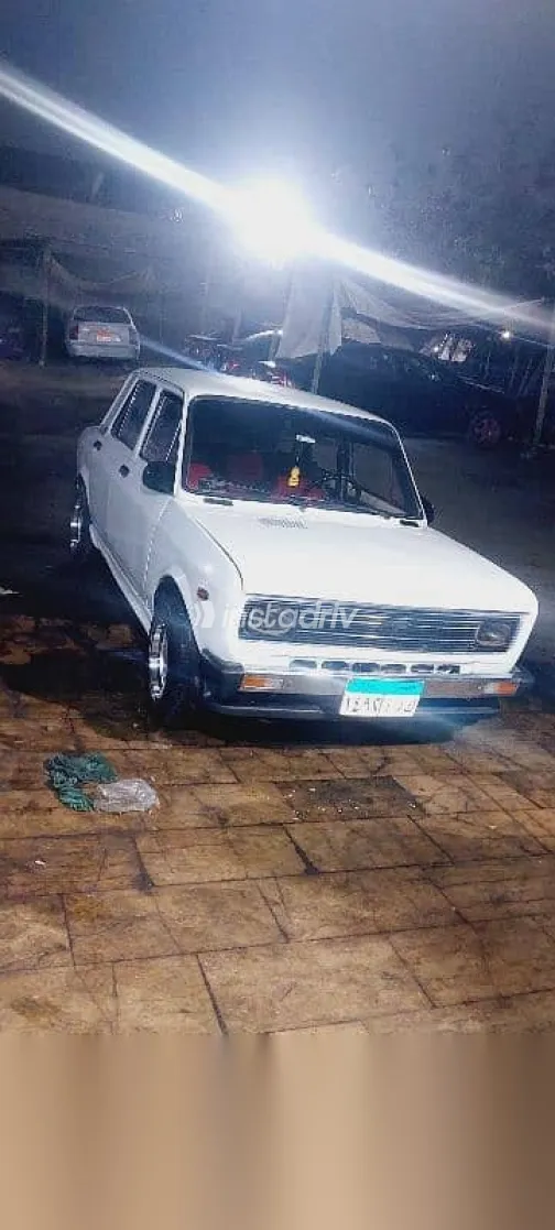 فيات 128 1987 أبيض مستعملة للبيع - 1