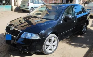 سكودا اوكتافيا 2007 أسود مستعملة للبيع