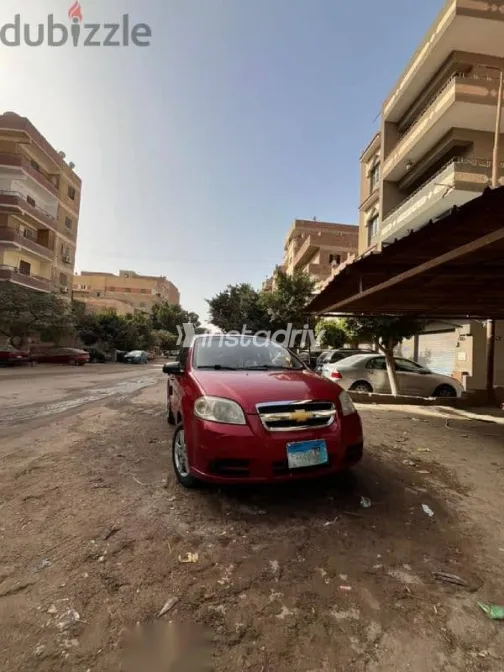 Chevrolet Aveo 2009 Red Used for Sale - 1