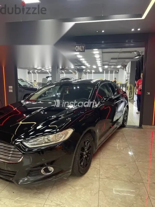 فورد فيوجن 2016 أسود مستعملة للبيع - 10