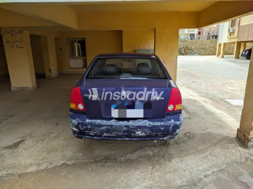 هيونداي فيرنا 2010 أزرق مستعملة للبيع - 1