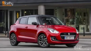 سوزوكى سويفت 2026 أحمر جديدة للبيع