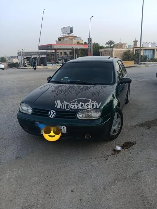 فولكس فاغن جولف 4 1999 أخضر غامق مستعملة للبيع - 4