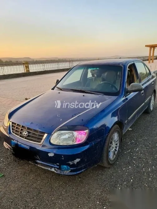 Hyundai Verna 2008 Dark Blue Used for Sale - 1