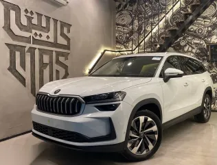 سكودا كودياك 2025 أبيض جديدة للبيع