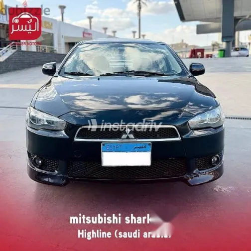 ميتسوبيشي لانسر 2014 أسود مستعملة للبيع - 1