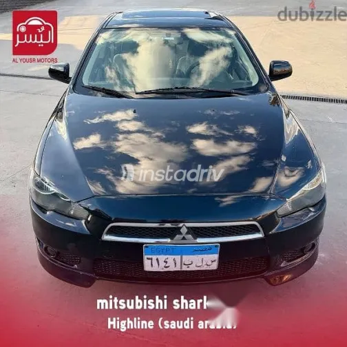 ميتسوبيشي لانسر 2014 أسود مستعملة للبيع - 2