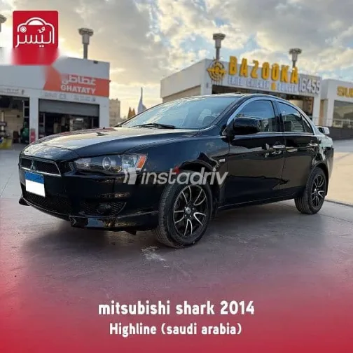 ميتسوبيشي لانسر 2014 أسود مستعملة للبيع - 3