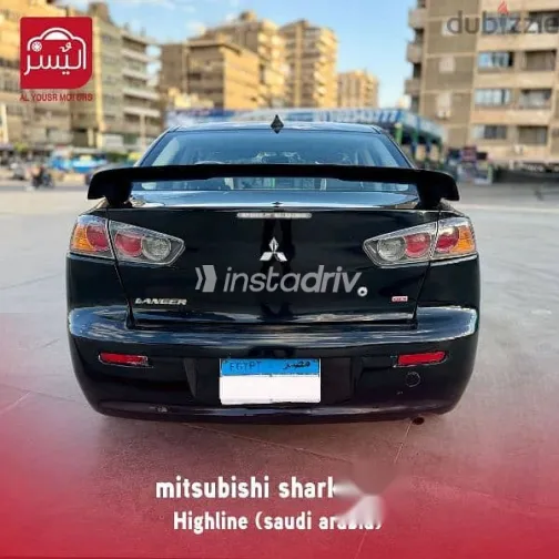 ميتسوبيشي لانسر 2014 أسود مستعملة للبيع - 6