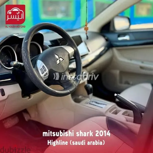 ميتسوبيشي لانسر 2014 أسود مستعملة للبيع - 8