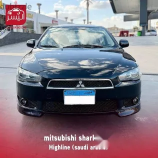 ميتسوبيشي لانسر 2014 أسود مستعملة للبيع
