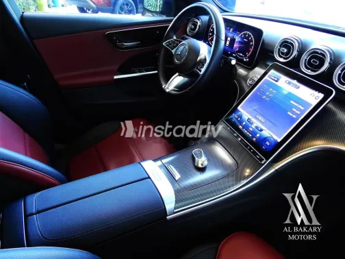 مرسيدس C 180 2022 أزرق غامق مستعملة للبيع - 9