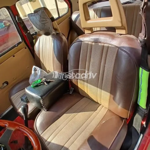 فيات 128 1977 أحمر مستعملة للبيع - 4